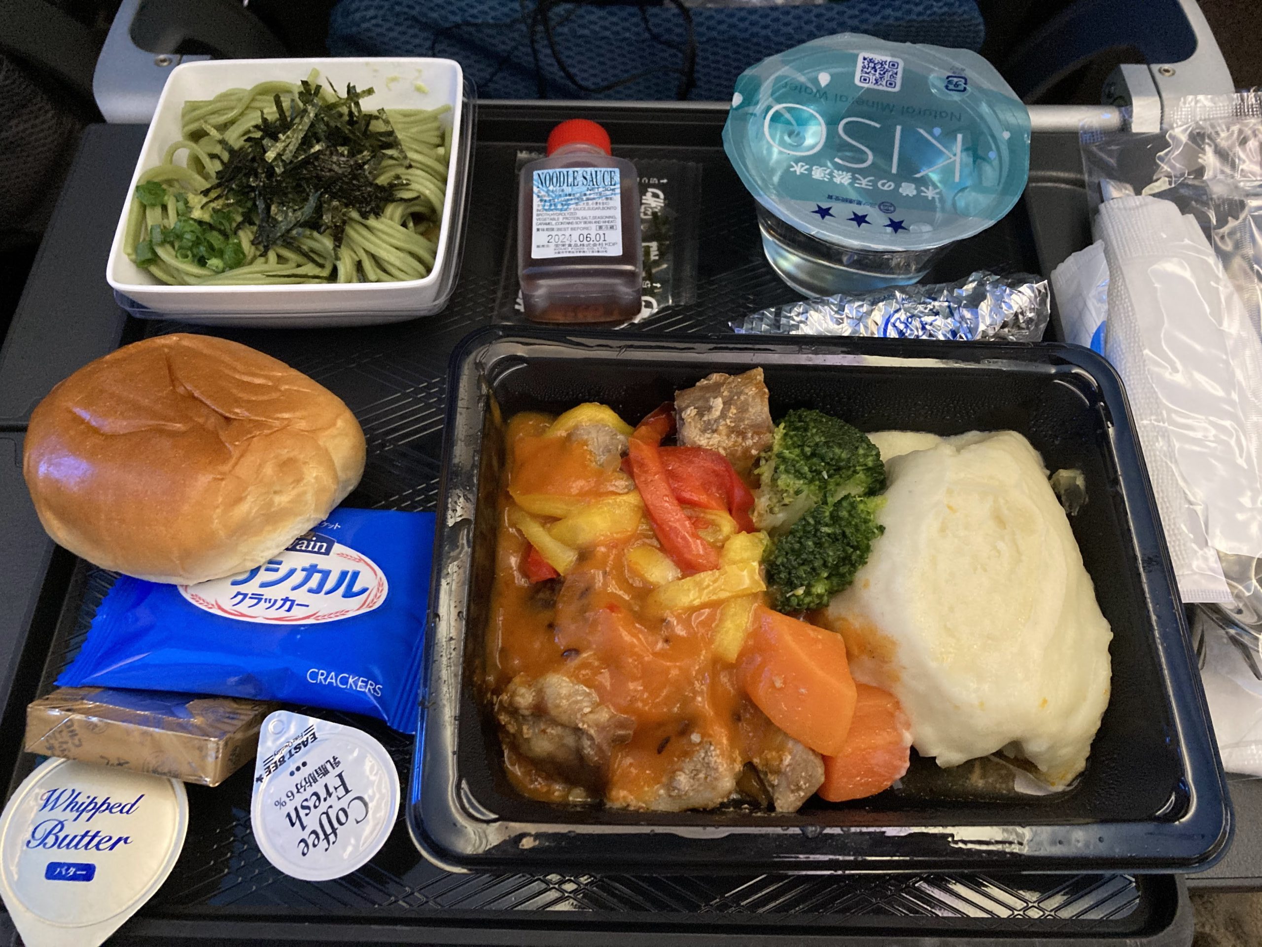 シンガポール航空機内食